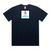 5052 Men's Block Oversized Tee Thumbnail