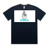 5052 Men's Block Oversized Tee Thumbnail